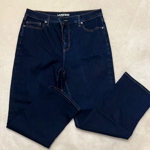 Lands End Straight Leg Jeans